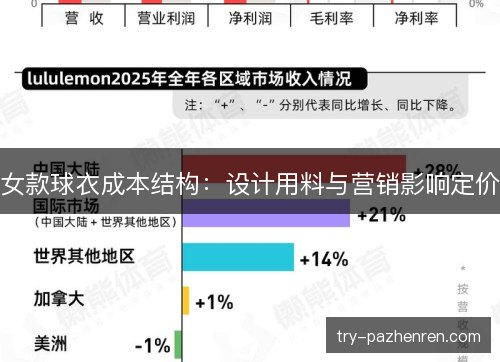 女款球衣成本结构：设计用料与营销影响定价